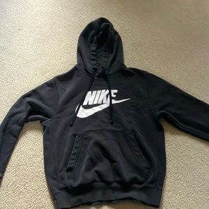 Black Nike Hoodie. Size Small. 80/20 Cotton:Polyester